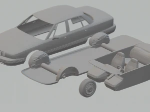 oldsmobile 98 1991 Modello di stampa 3D