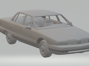 oldsmobile 98 1991 3Dプリントモデル