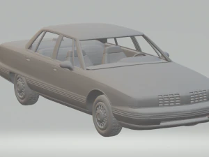 oldsmobile 98 1991 3D Print Model
