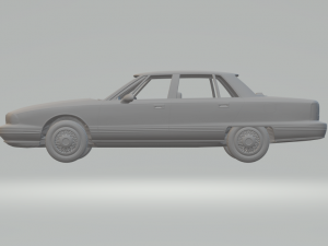 oldsmobile 98 1991 3Dプリントモデル