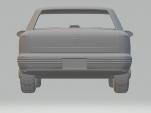 oldsmobile 98 1991 3Dプリントモデル