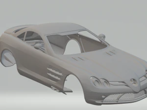 mercedes slr 3D Print Model