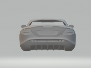 mercedes slr 3D Принт Модель