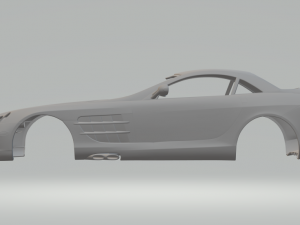 mercedes slr 3D Принт Модель