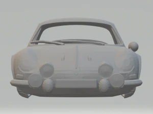 renault alpine a110 3D Print Model