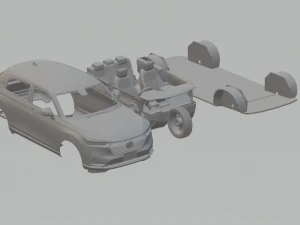 honda vezel hrv 3D Print Model