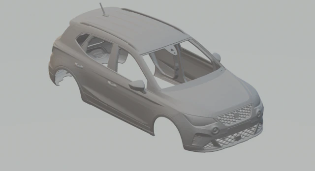 西雅特阿罗纳 3D 打印模型 .c4d .max .obj .3ds .fbx .stl .blend 