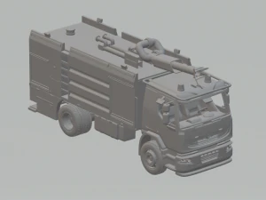 renault premium fire truck 3D Print Model