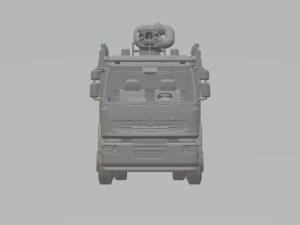 renault premium fire truck 3D Print Model