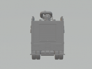renault premium fire truck Model do druku 3D