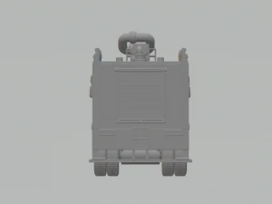 renault premium fire truck 3D Print Model