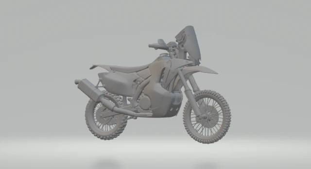 honda crf 3D Print Model .c4d .max .obj .3ds .fbx .stl .blend 