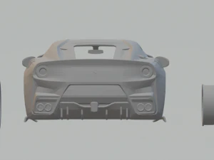 ferrari f12 3D Print Model