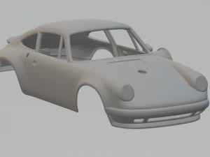 पोर्शे 911 गायक 3D प्रिंट मॉडल