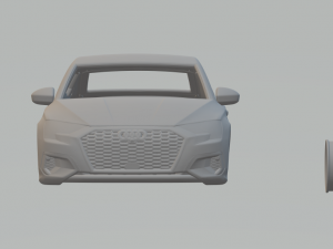 audi a3 sedan 2021 3Dプリントモデル