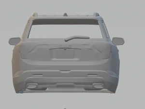 gmc acadia 3D Print Model