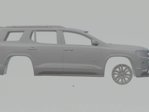 gmc acadia 3D Print Model