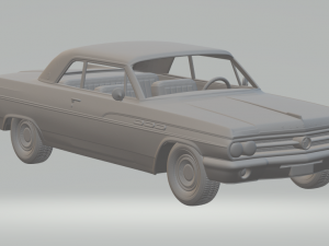 buick wildcat convertible 1963 3D-printmodel