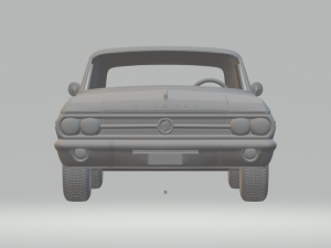 buick wildcat convertible 1963 3D-printmodel