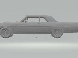 buick wildcat convertible 1963 3D-printmodel