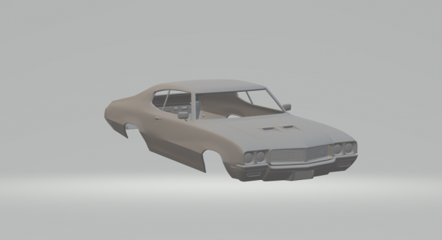 buick gs 455 stage 1 coupe 1970 3D Print Model .c4d .max .obj .3ds .fbx .stl .blend 