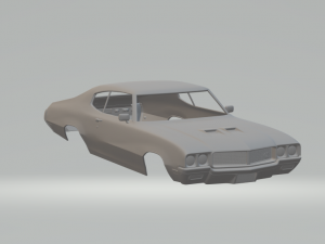 buick gs 455 stage 1 coupe 1970 Modèles 3D en vedette