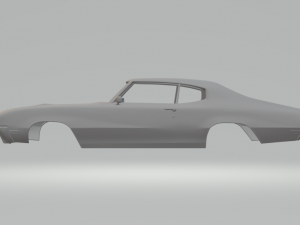 buick gs 455 stage 1 coupe 1970 3D Print Model