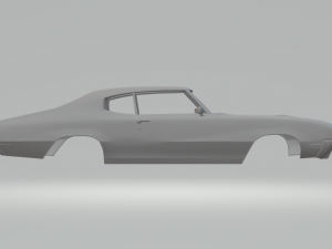 buick gs 455 stage 1 coupe 1970 3D Print Model