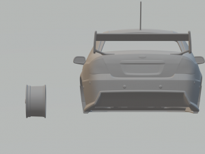 falcon 2009 supercars v8 3D Baskı Modeli