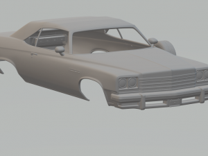 buick lesabre 73 cabriolet 3Dプリントモデル