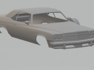 buick lesabre 73 conversível Modelo de Impressão 3D