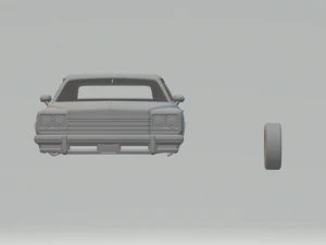 buick lesabre 73 cabriolet 3D Print Model