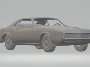 1966 buick riviera 3D Print Model