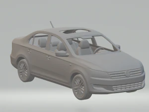 vw santana 3D Print Model