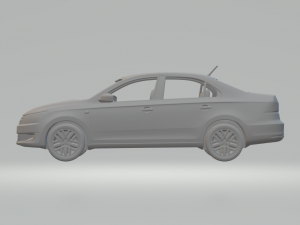 vw santana Model Cetak 3D