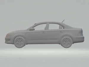 vw santana 3D Print Model