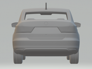vw santana Model Cetak 3D