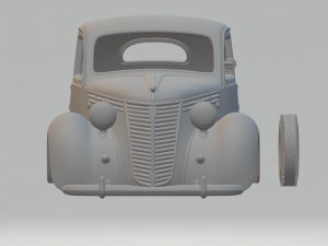 fiat 1100 b 49 Model Cetak 3D