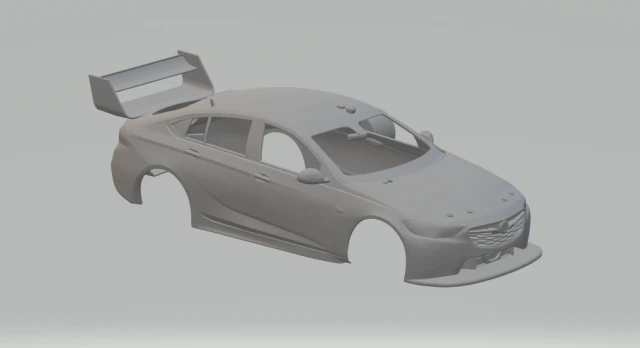 holdencommodore mk5 supercars 3D Print Model .c4d .max .obj .3ds .fbx .stl .blend 