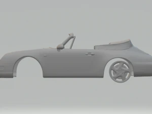 porsche 911 993 carrera cabrio 3D Print Model
