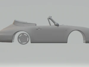 porsche 911 993 carrera cabrio 3D Print Model