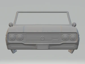 buick skylark convertible 1964 3D Print Model