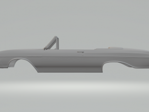 buick skylark convertible 1964 3D Baskı Modeli