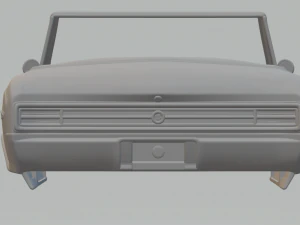 buick skylark convertible 1964 3D Print Model