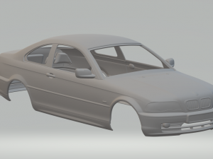 series 3 coupe e46 3D Print Model