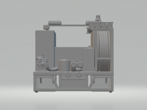 fire truck body 3D Print Model