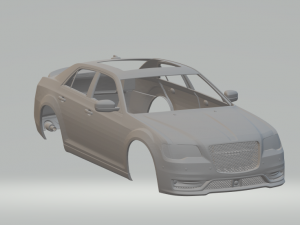chrysler 300 srt lx2 2018 Modèles 3D en vedette