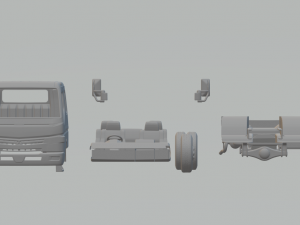 mitsubishi fuso canter mk8 3D printmodel
