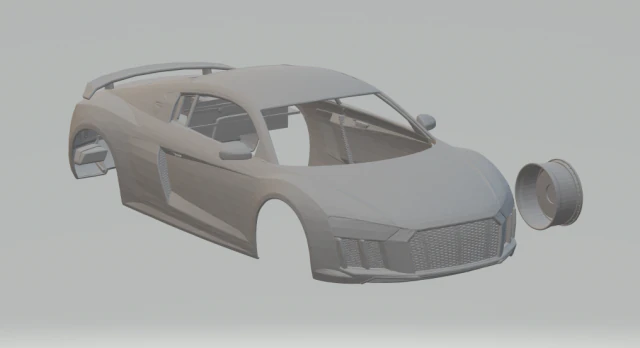 r8 2016 3D Print Model .c4d .max .obj .3ds .fbx .stl .blend 