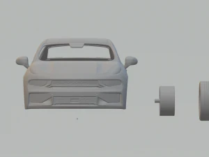 lynk co 03 sedan 2018 3D Print Model